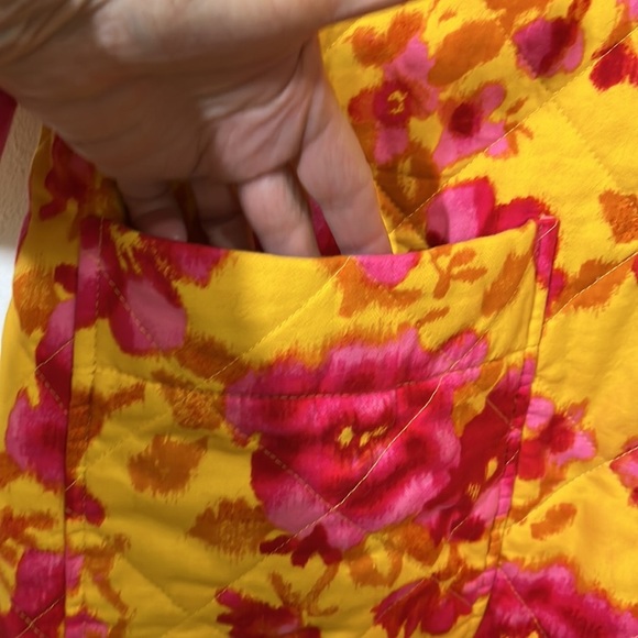 Isaac Mizrahi Live! 3/4 100% cotton quilted jacket. Size XL - Picture 4 of 9